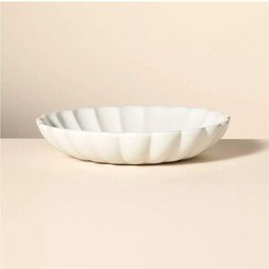 Hearth and Hand Scalloped serving bowl